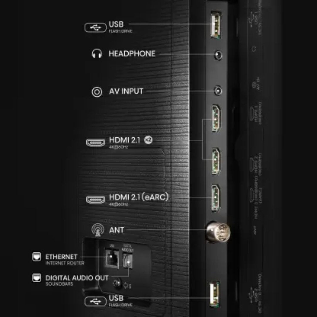 Enspire 55 inch 4K Smart TV with Android OS+ 4K resolution + 8GB ROM + 1.5GB RAM