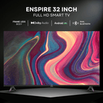 Enspire 32 inch Full HD Smart TV with Android OS + 8GB ROM + 1GB RAM